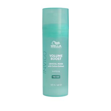 Masque volumisant en spray Wella Professionals Invigo Volume Boost Crystal Mask pour cheveux fins