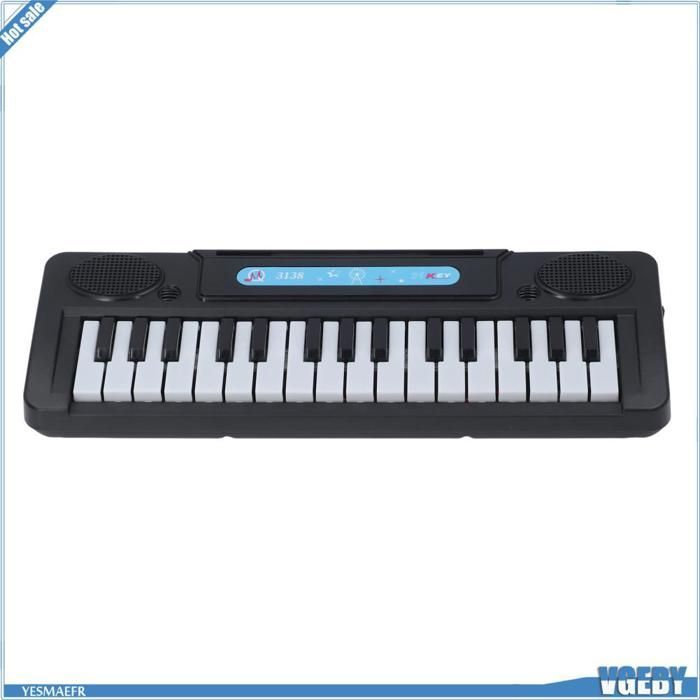 Ashata Clavier de piano 31 touches  Clavier de Piano pour Enfants, Instrument de Musique électronique Portable jeux casse-tete