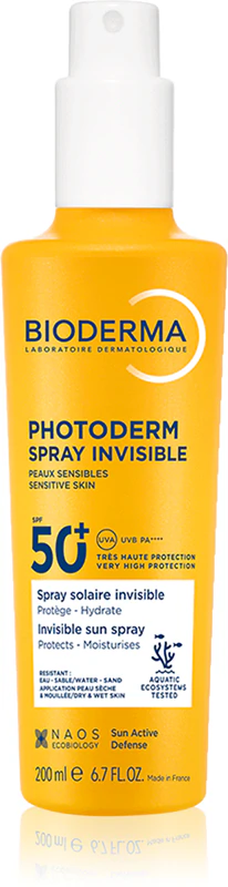 Bioderma Photoderm Invisible Spray SPF50+ opalovací sprej SPF 50+