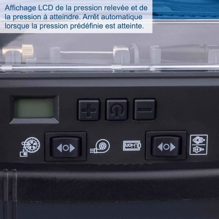 Compresseur sans fil Airforce 6 - pression max 10,3bars - 6 accessoires inclus - SCHEPPACH 20V IXES - sans batterie ni chargeur