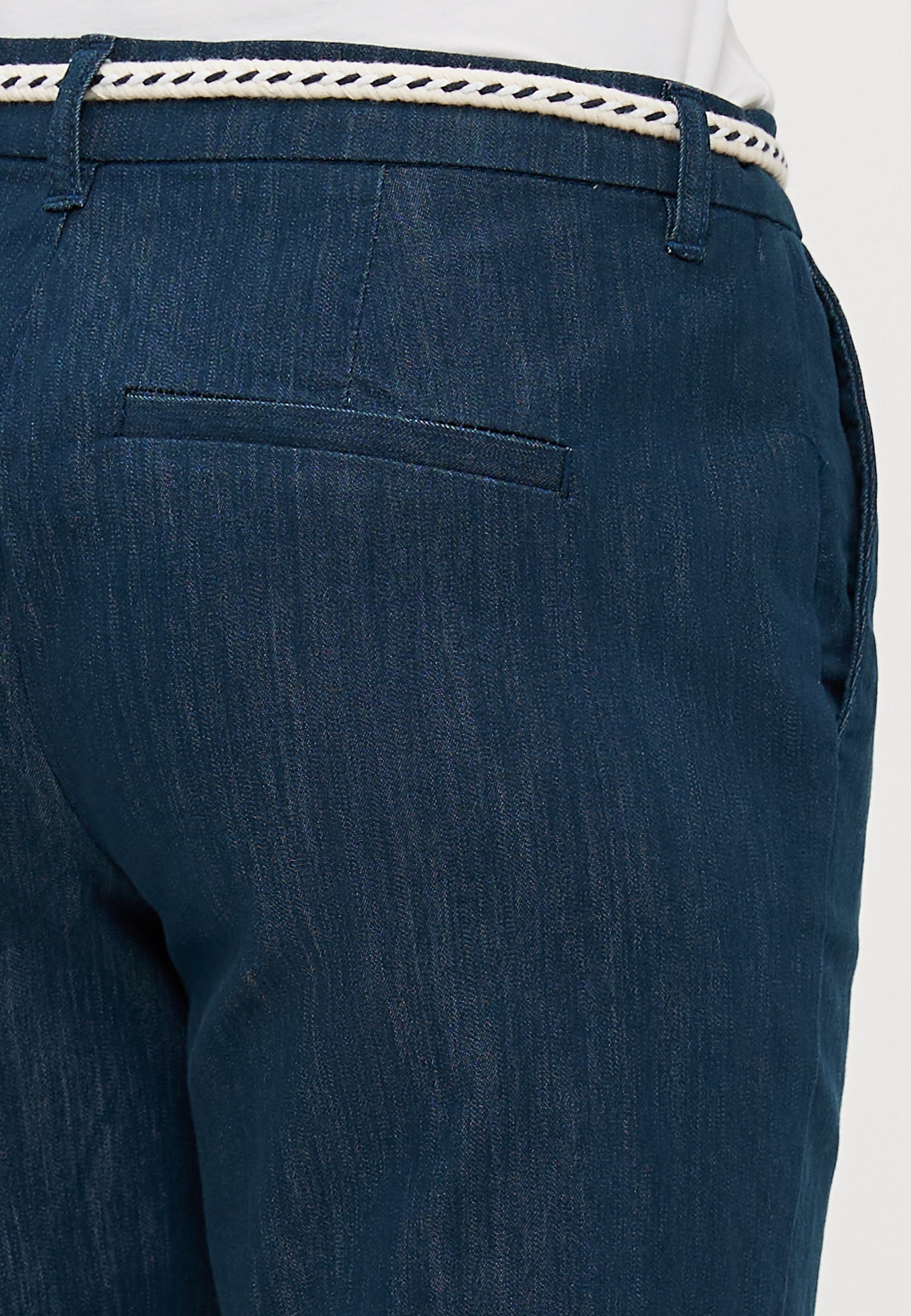 ONLY Petite ONLBIANA BELT - Chinos - total eclipse melange