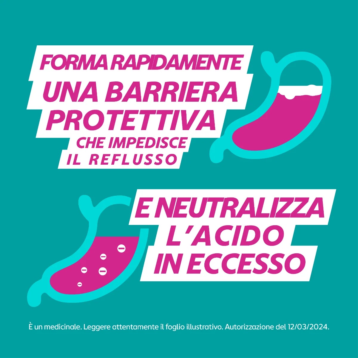 GAVISCON Gaviscon Acidez e indigestión 24 sobres Síntomas de reflujo gastroesofágico