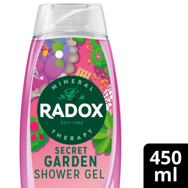 Sprchový gel Radox Special Edition Secret Garden 450 ml