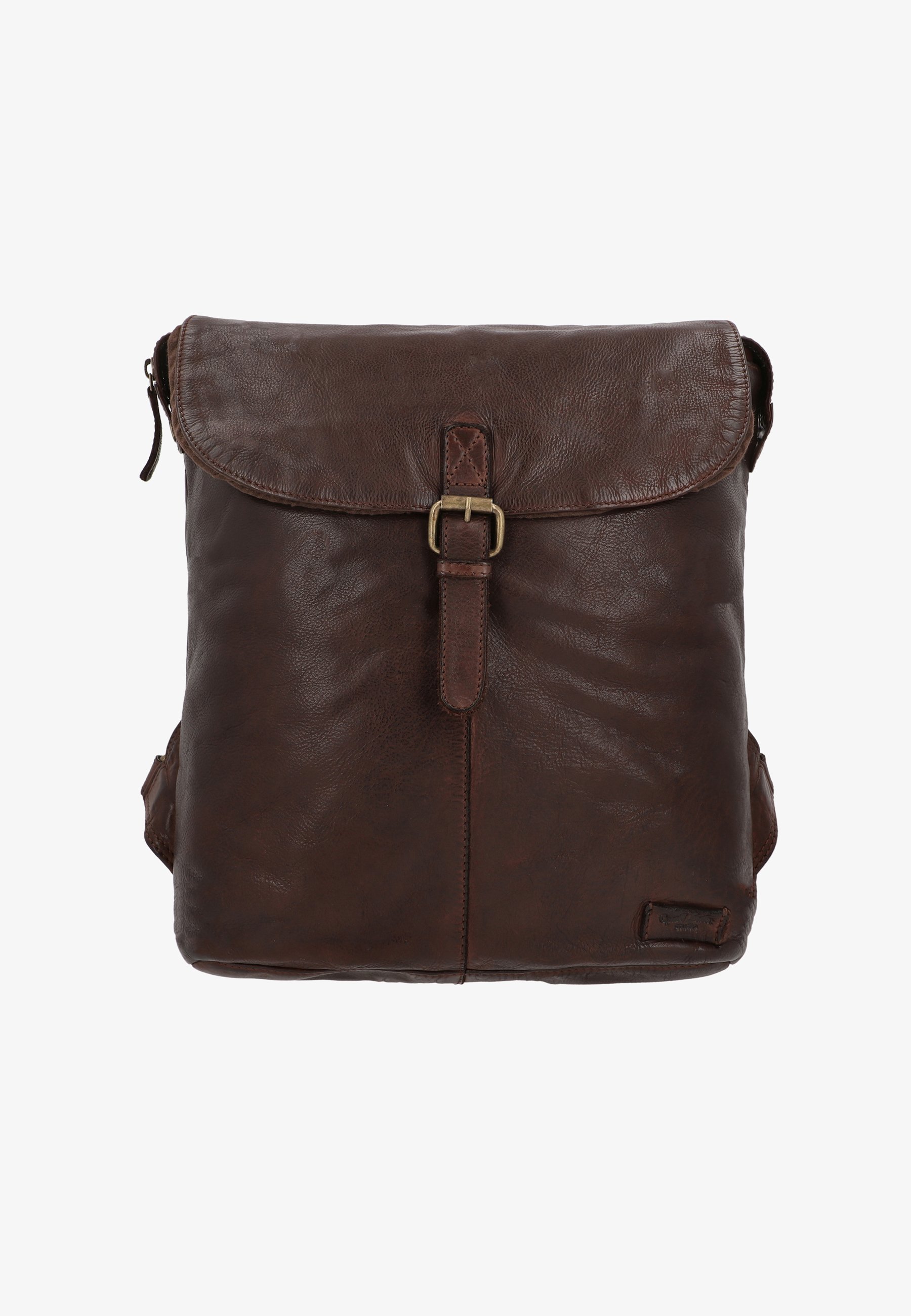 Gusti Leather KIERAN - Rugzak - donkerbruin