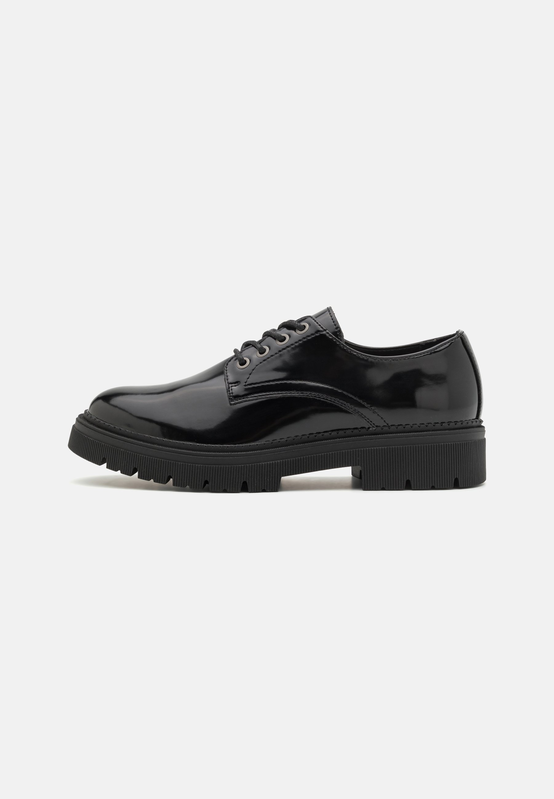 YOURTURN UNISEX - Stijlvolle veterschoenen - zwart