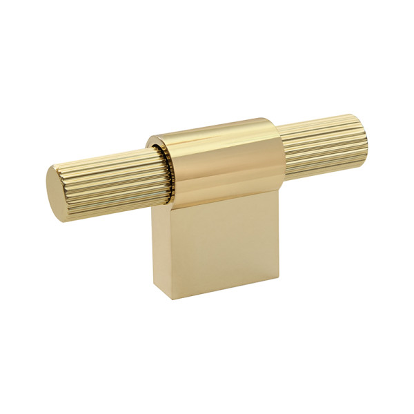 Uchwyt meblowy gałka do mebli złoty loft nowoczesny 68mm