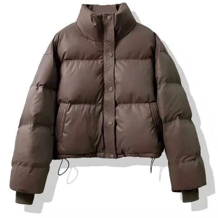 Chaqueta acolchada de invierno para mujer Funmoon, marca de lujo con cintura ajustable con cordón, chaqueta acolchada con capucha.
