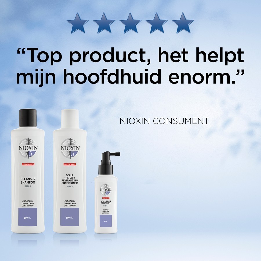 Nioxin šampon za lase System 5 čistilni šampon - 300 ml