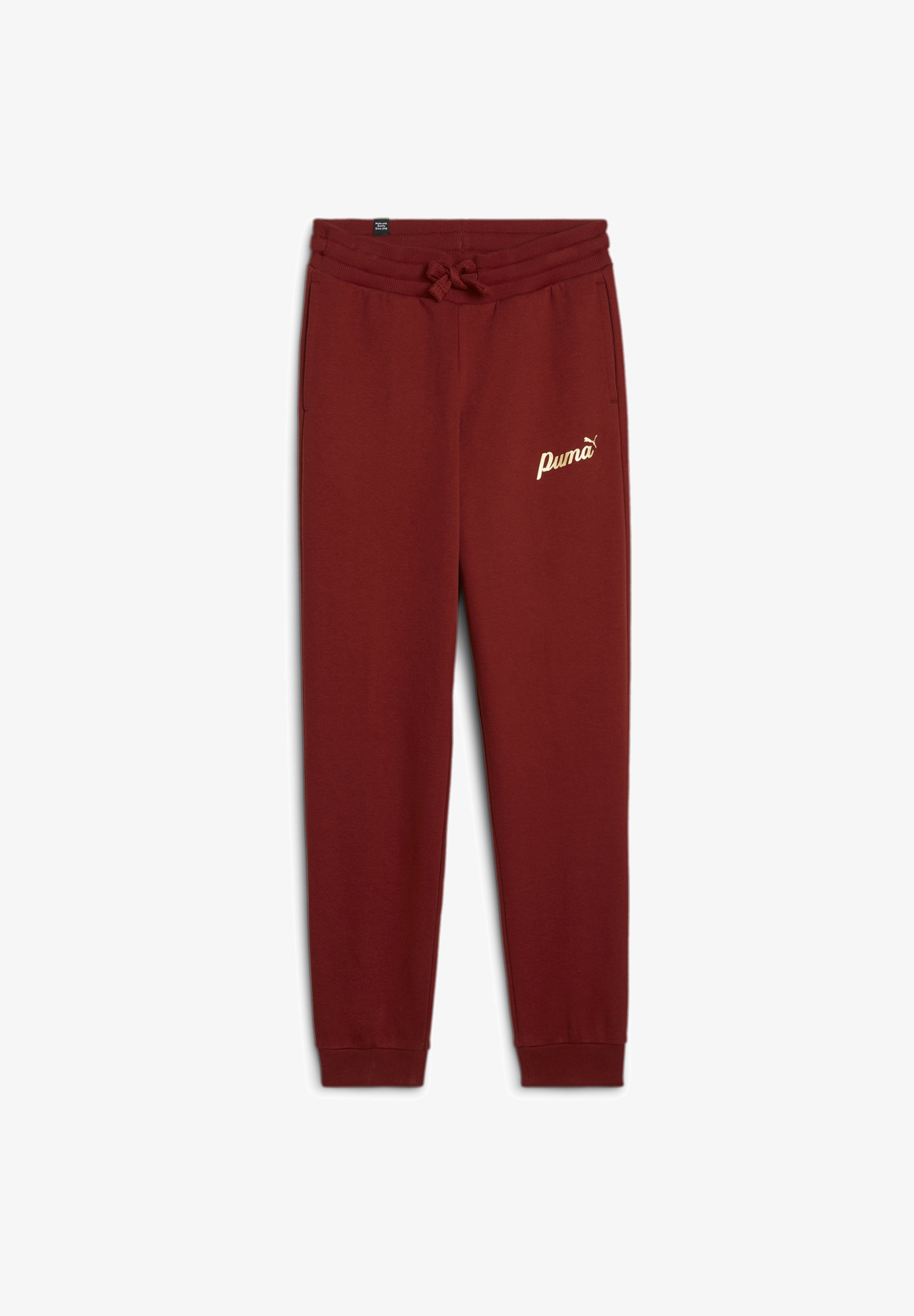 Puma SCRIPT - Trainingsbroek - intens roodgoudfolie