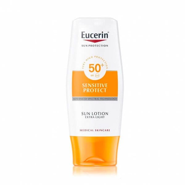Opalovací mléko Sensitive Protect Extra Light SPF 50+ | 150 ml