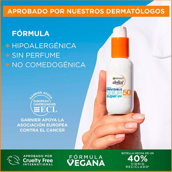 Usynlig Super UV-ansigtsserum | 30 ml