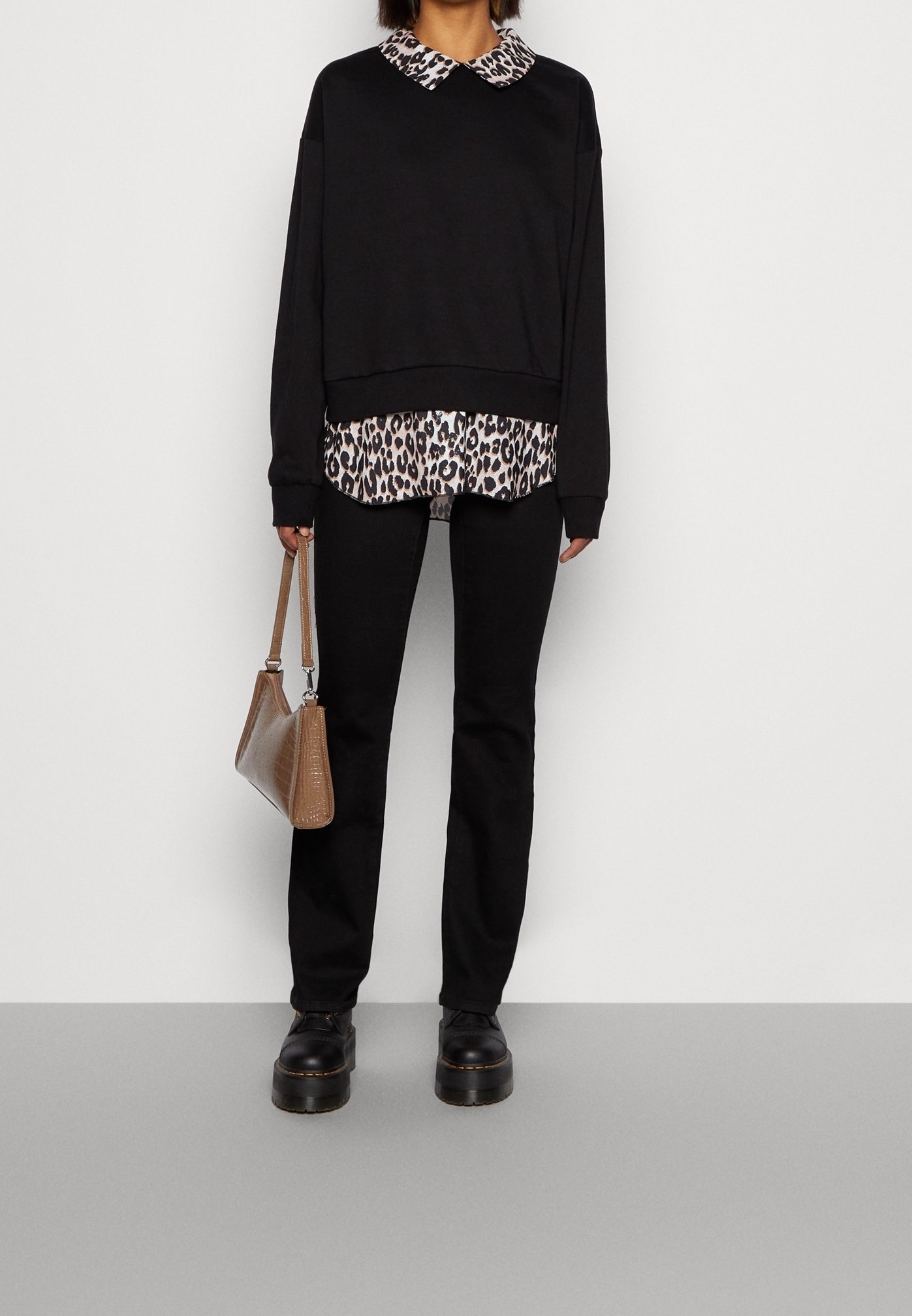 ONLY Sweatshirt - schwarz
