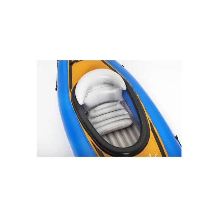 Kayak gonflable monoplace Bestway Hydro force Cove Champion X1 - Bleu - Poids max. 100 kg