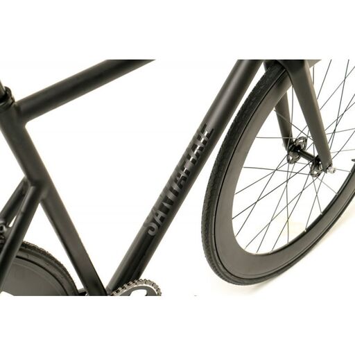  Vélo à pignon fixe Santafixie Raval noir mat 30 mm