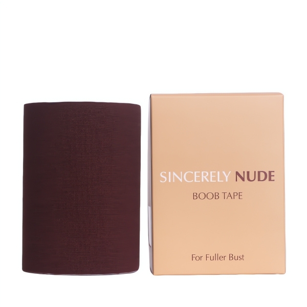 Fita adesiva para seios Sincerely Nude (Busto maior) Tamanho D+ - Ébano