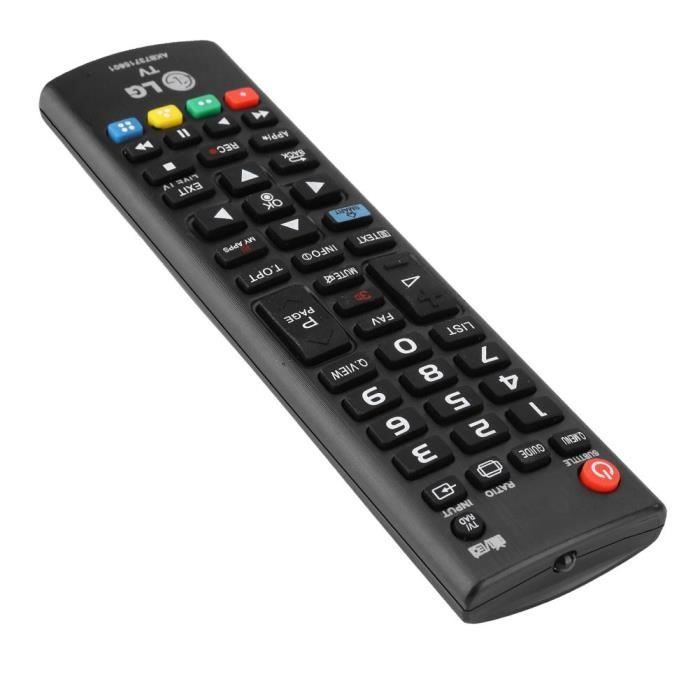 Télécommande de Remplacement LED LCD pour LG AKB73715601 - LG - Télécommande - TV LCD - Noir