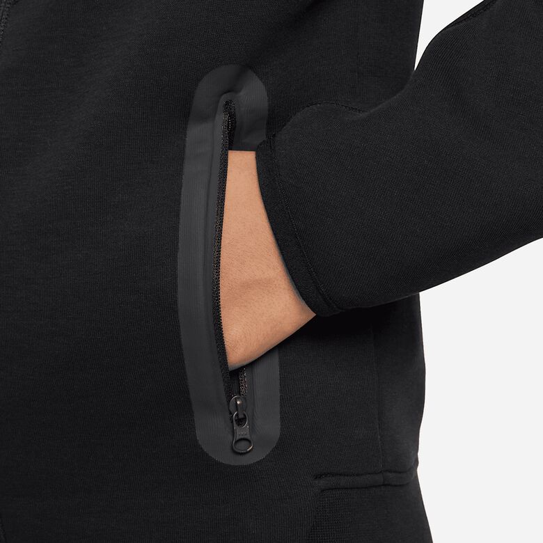 Tech Fleece-huvtröja med dragkedja