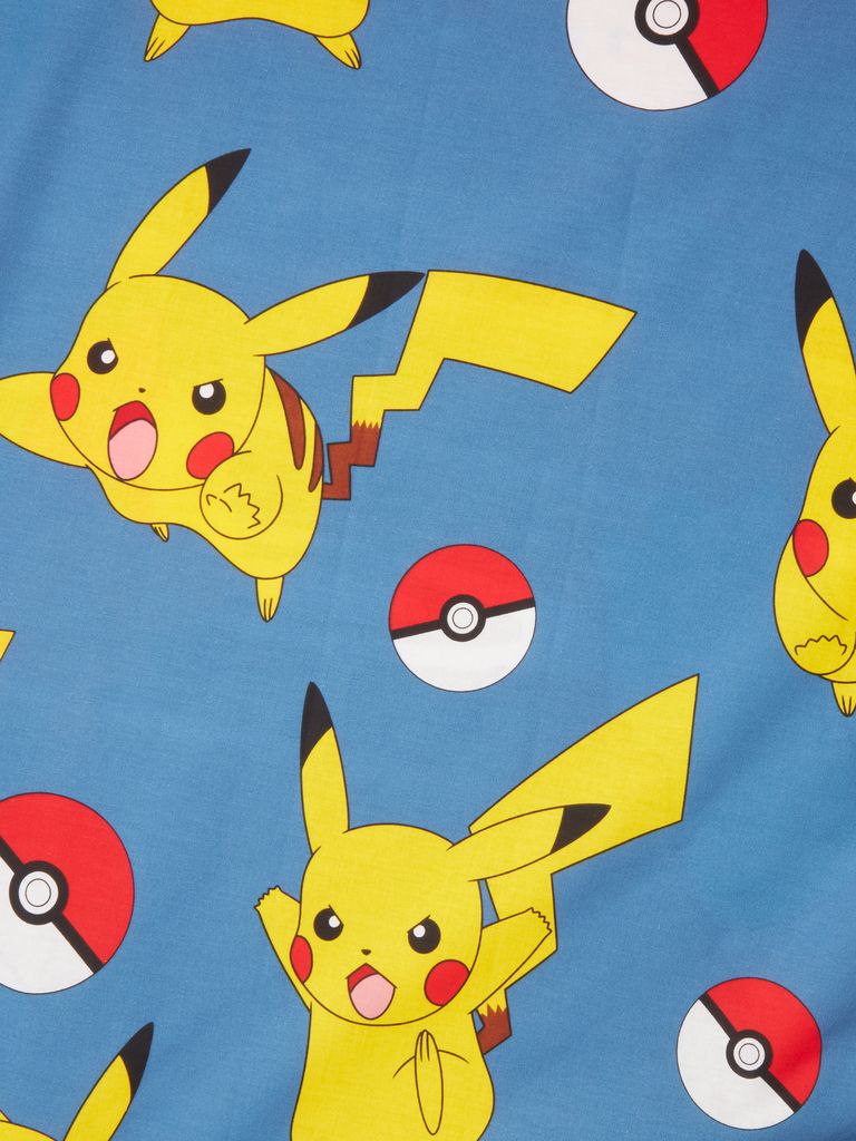 POKEMON posteljina 140x200 plava