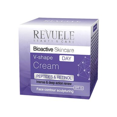 Revuele Bioactive Skincare V-Shape Day Cream Nuorentava kasvovoide peptideillä ja retinolia 50 ml