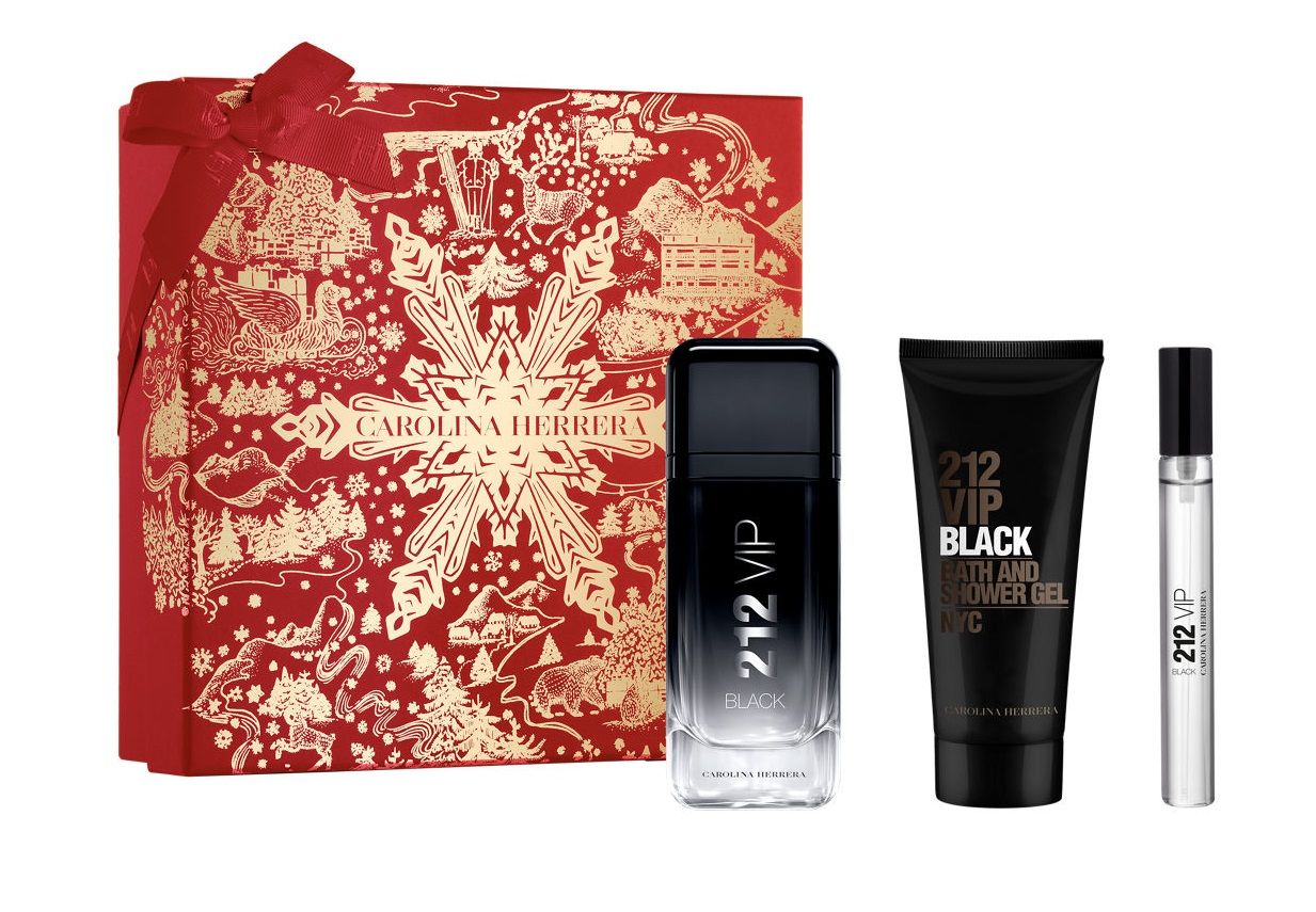 212 VIP Men Black dovanų rinkinys Vyriškų kvepalų dovanų rinkiniai