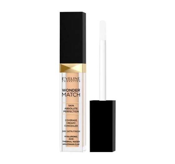Eveline Cosmetics Wonder Match korektor w płynie 10 Light Vanilla 6,8 ml