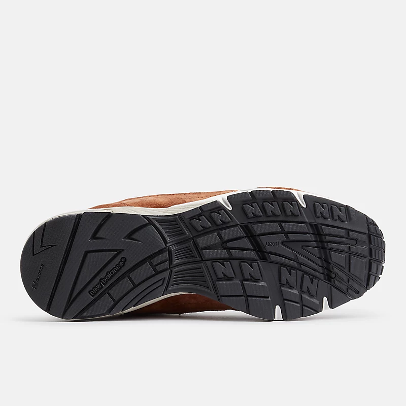 Damskie buty MADE in UK 991v1 Underglazed - Sequoia z motywem sokoła i Atmosphere