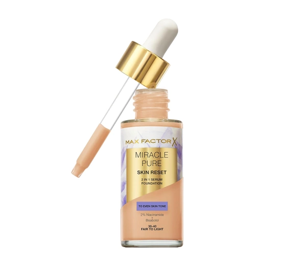 Max Factor Miracle Pure Skin Reset podkład-serum do twarzy 30-40 Fair to Light 30 ml