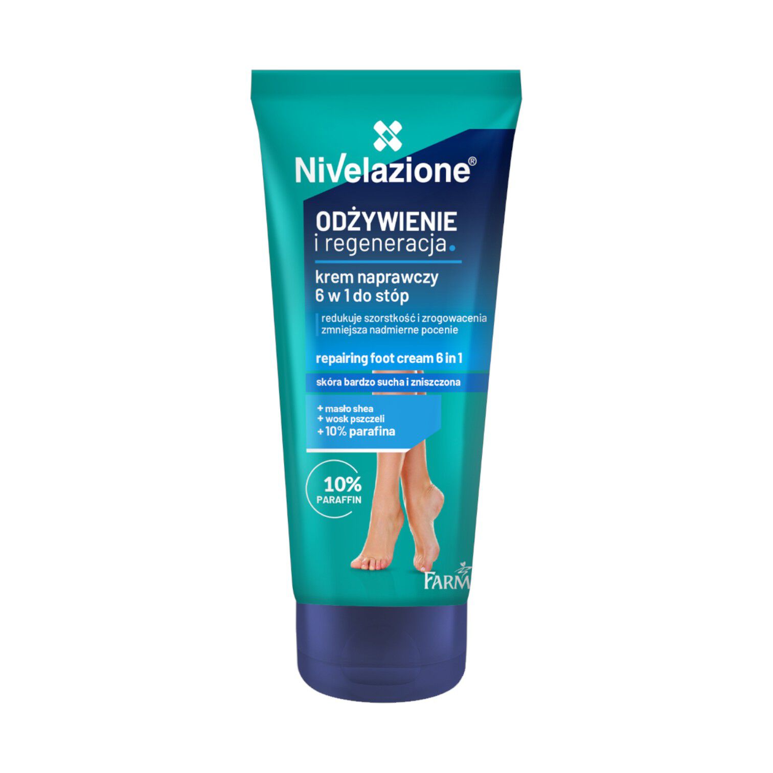 Nivelazione 6v1 regeneračný krém na nohy 75 ml