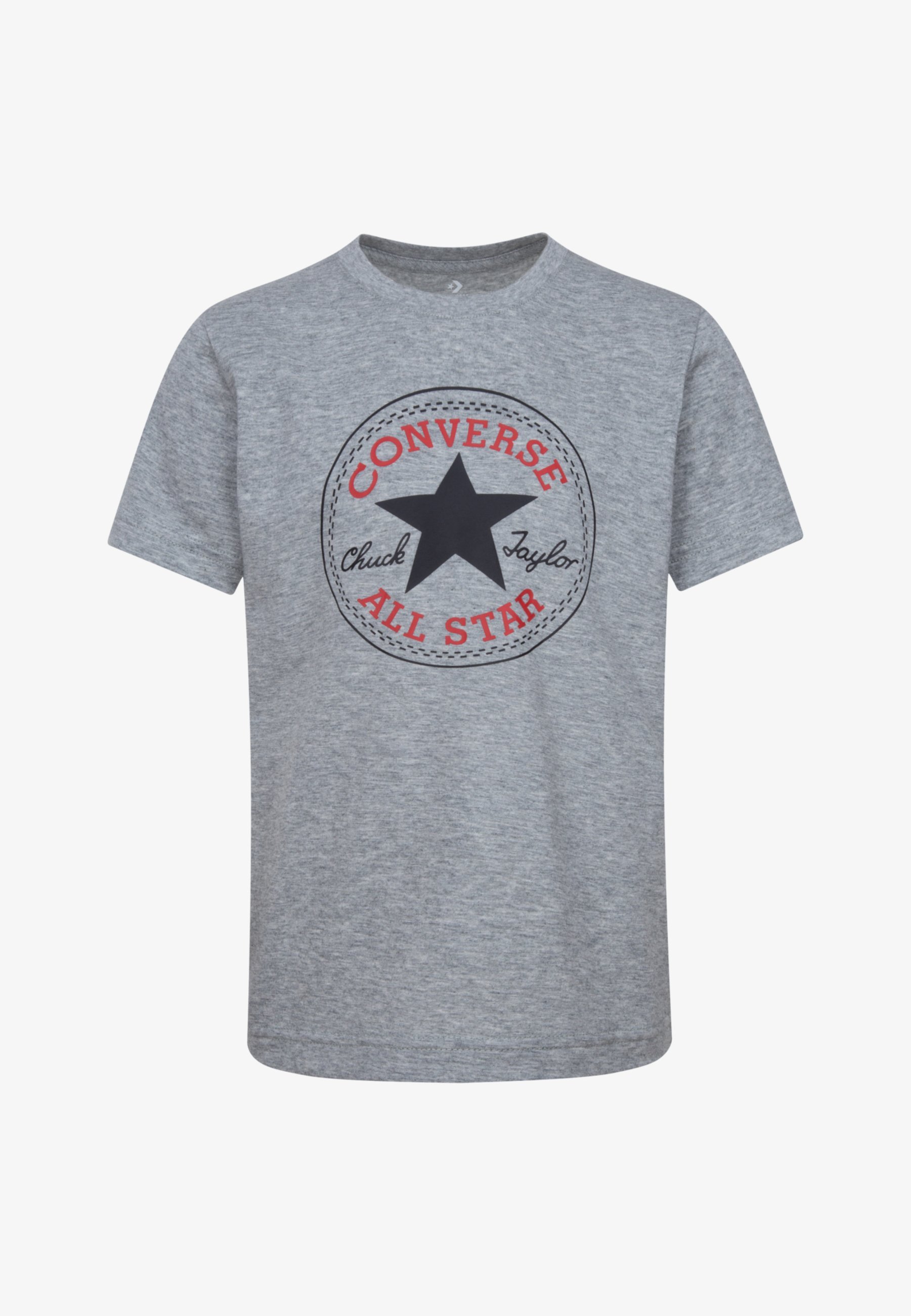 T-shirt Converse CORE CHUCK PATCH - Imprimé - Gris chiné foncé