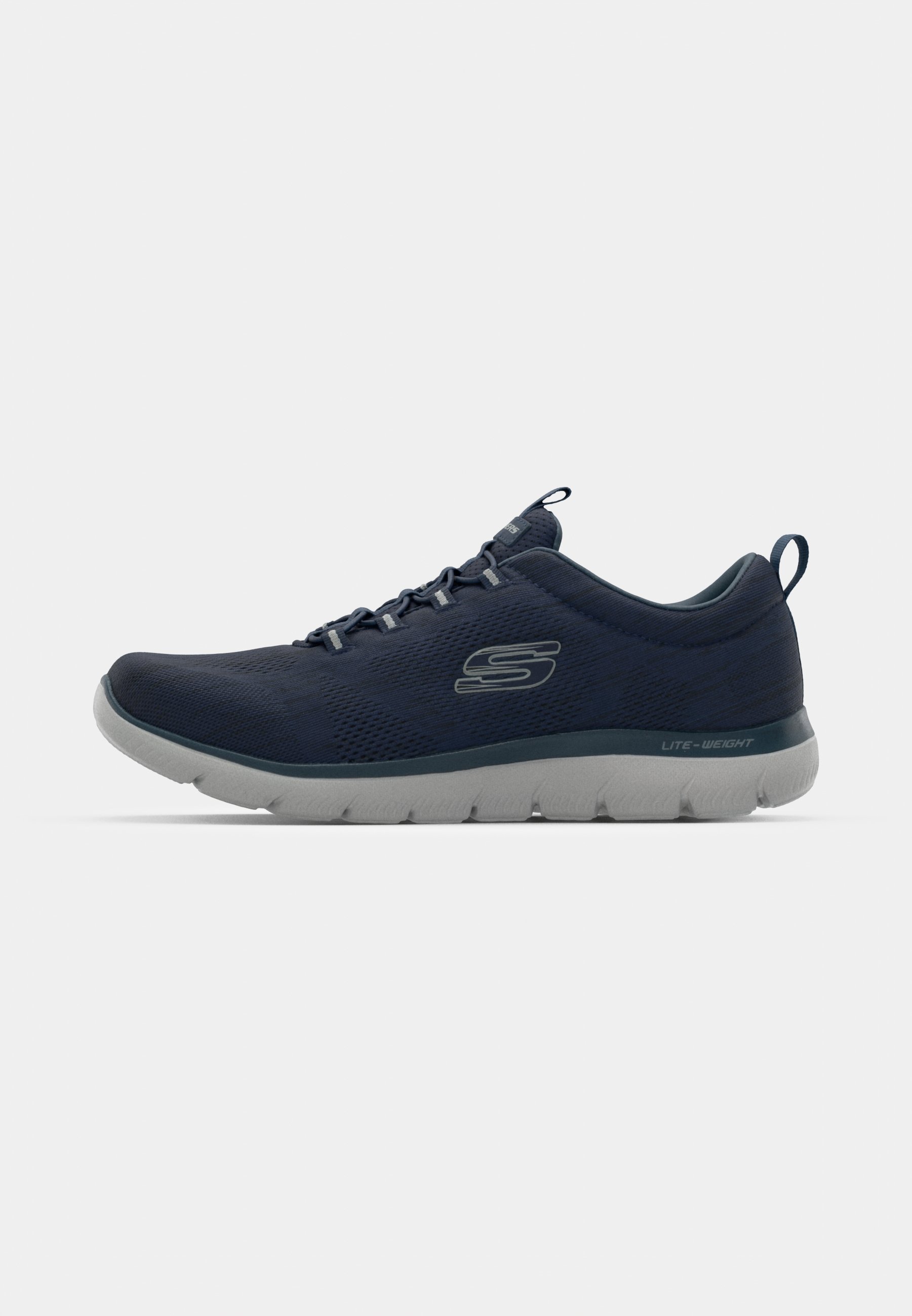 Skechers Wide Fit SUMMITS - Baskets - bleu marine
