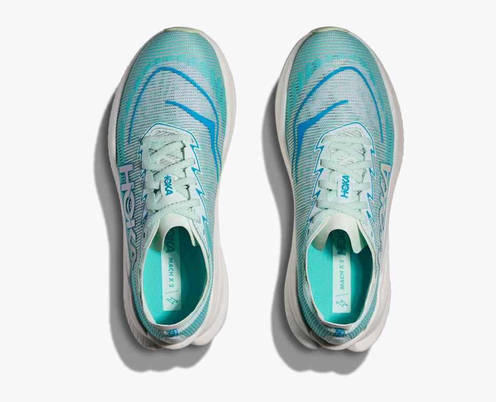 HOKA Mach X 2 Sciogli Neve / Scintilla Blu