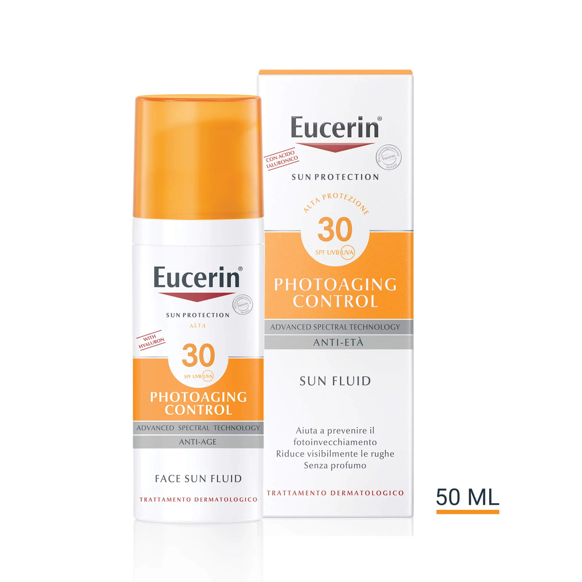 Sun Protection Photoaging Control Face Sun Fluid SPF30 - Solare viso alta prot.