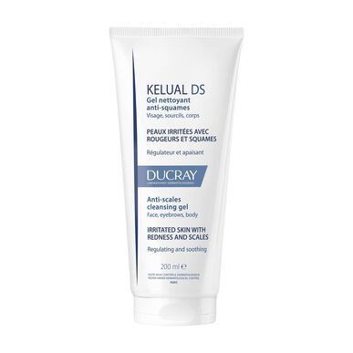 Ducray Kelual DS Čisticí gel proti vodnímu kameni pro seboroickou dermatitidu 200 ml