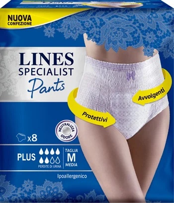 Incontinentieverbanden LINES Lines Specialist Pants Plus Mx8