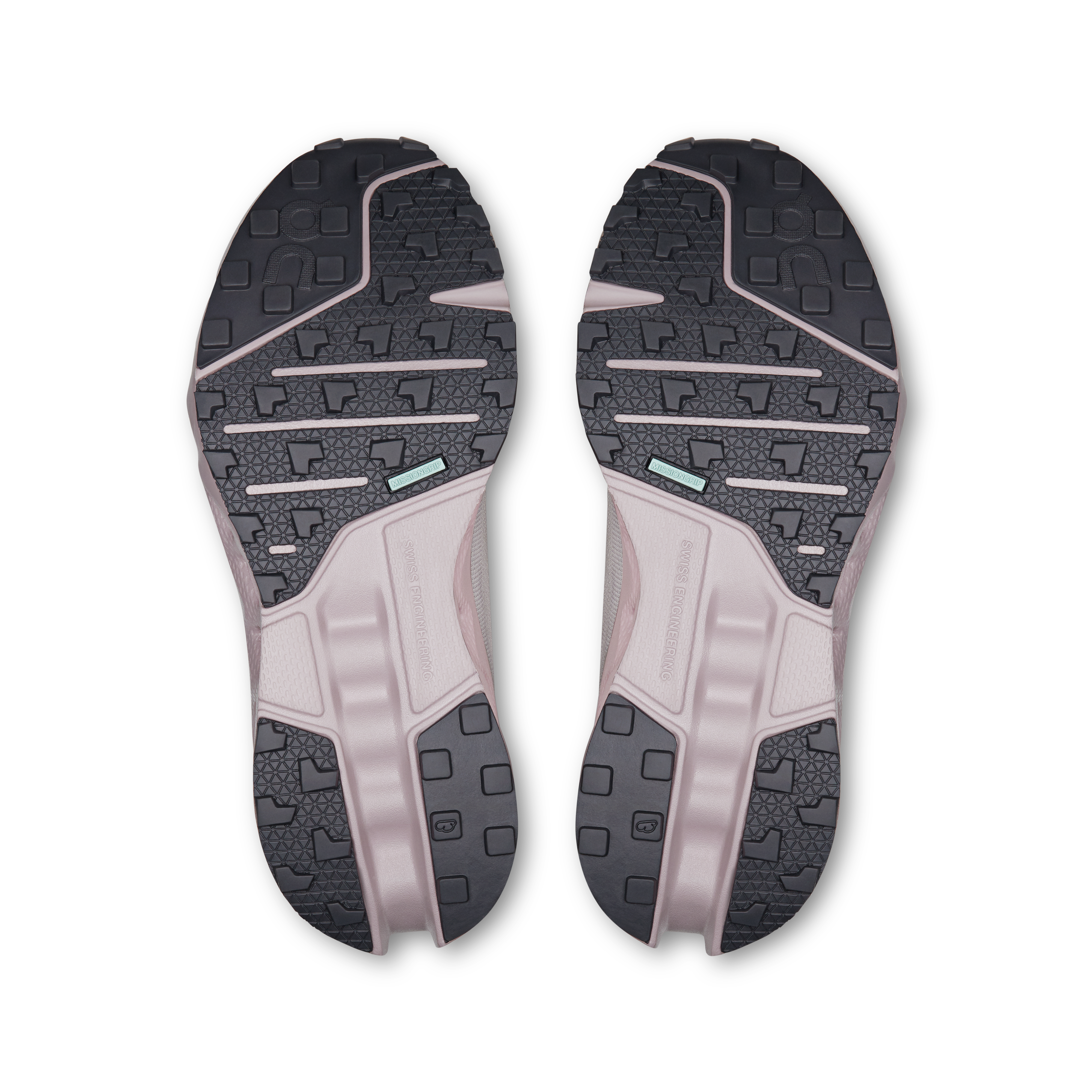 On Damskie buty Cloudsurfer Trail Silver | Mauve