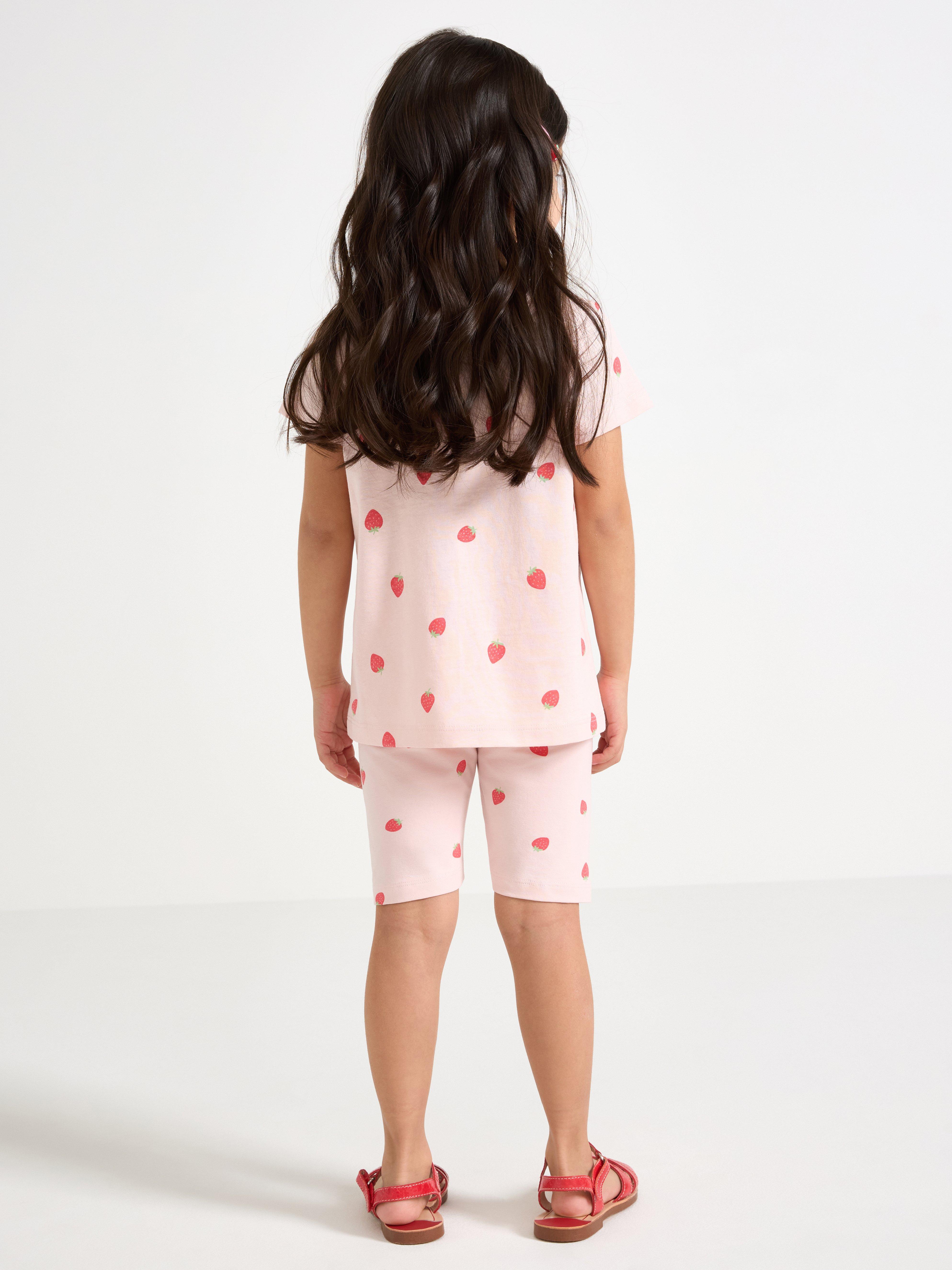 Short de cyclisme (lot de 2) rose clair poudré
