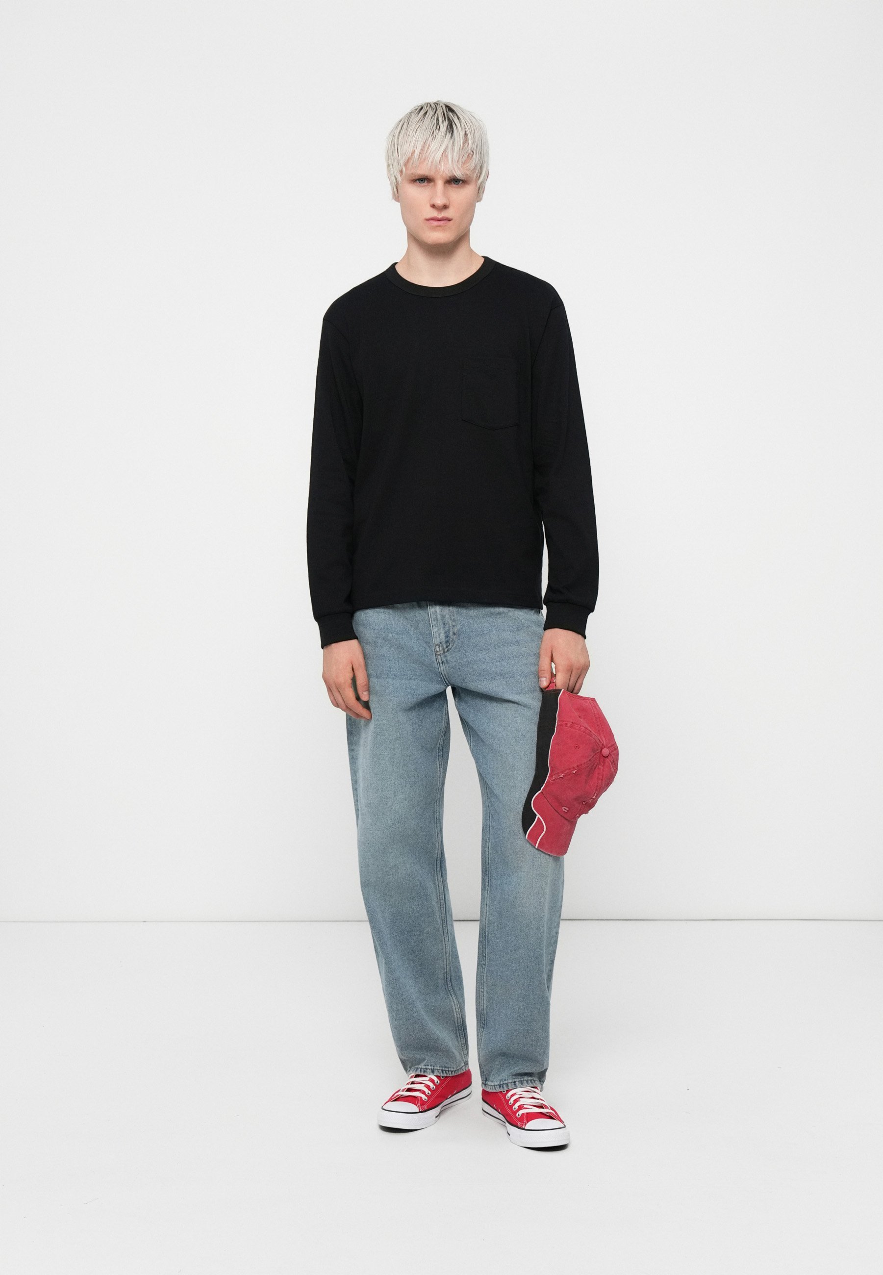 GAP T-shirt - Top met lange mouwen - echt zwart
