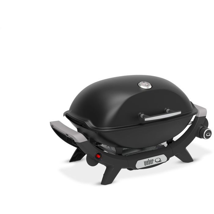 Weber Q2100N gasbarbecue - 2,94 kW - 1 roestvrijstalen brander - geëmailleerd gietijzer - piëzo-ontsteking - zwart