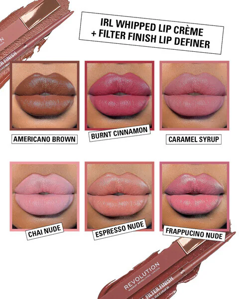 Revolution Irl Whipped Lip Crème Espresso Nude