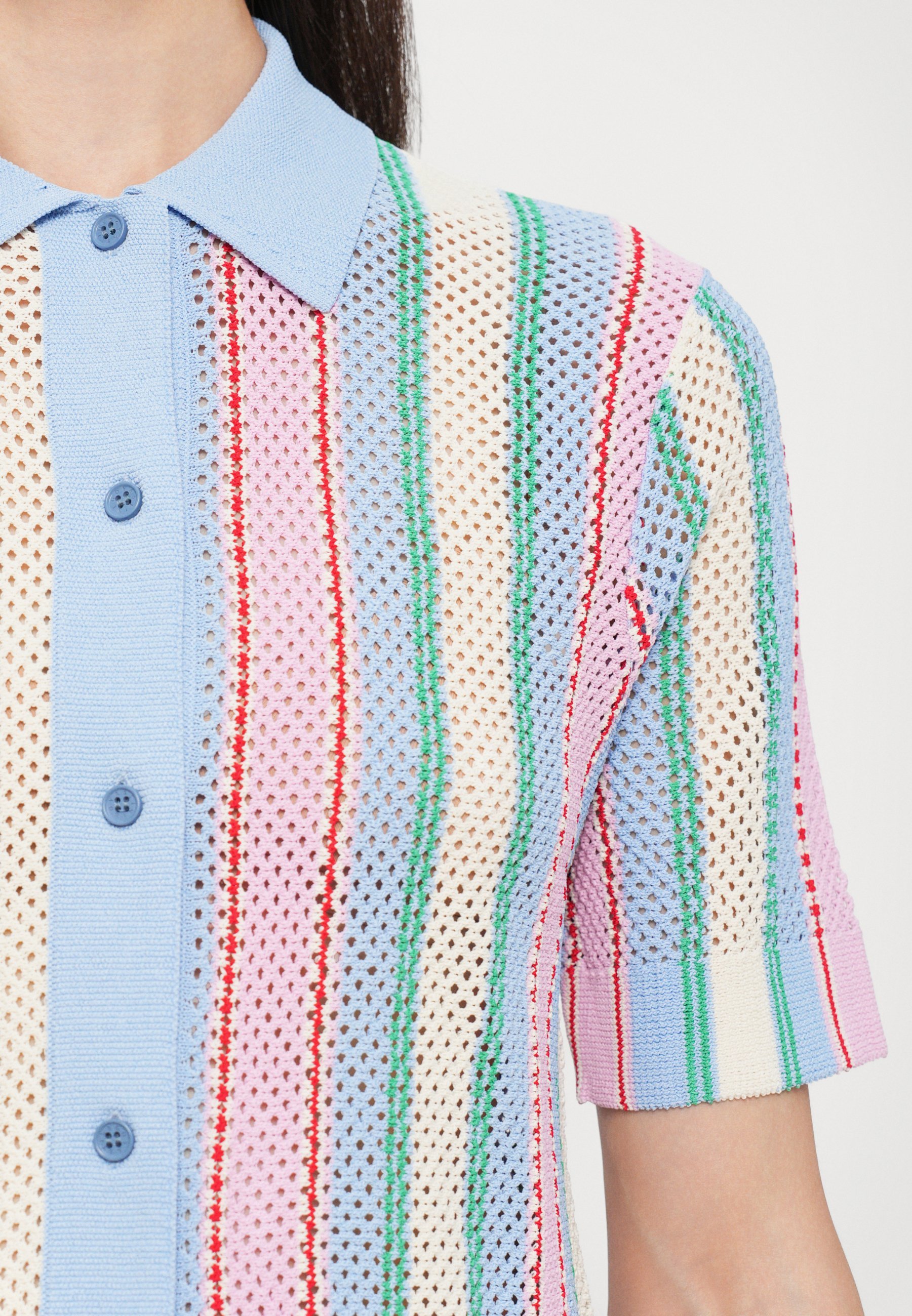 Stine Goya blouse met knoopsluiting - veelkleurig