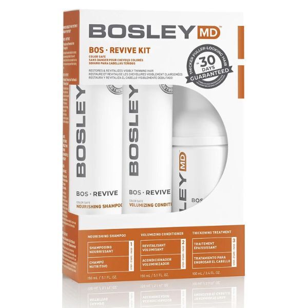 Kit de tratamiento para la caída del cabello BosleyMD Revive Color Safe
