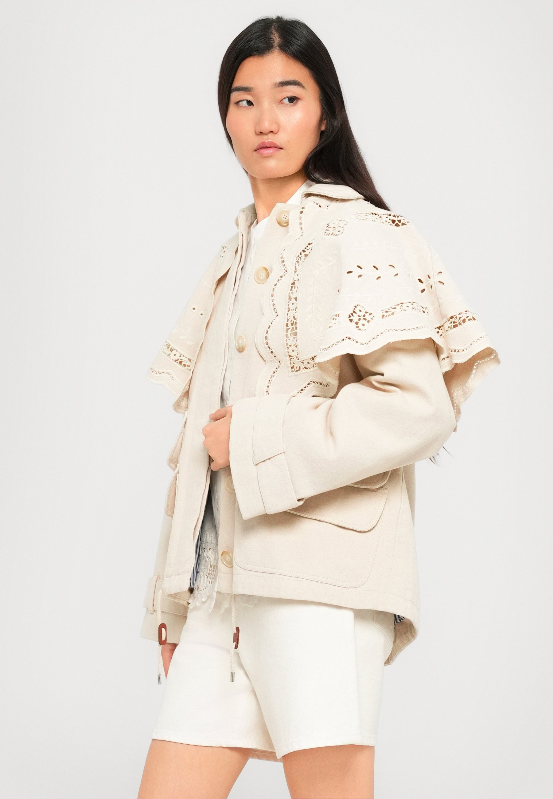 Veste Sea MARIE CAPE - Veste d'été - crème