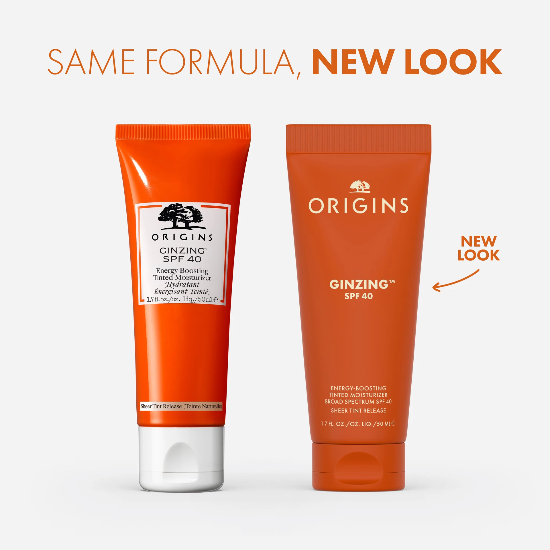 GinZing SPF 40 Energetyzujący krem nawilżający z tonacją 50 ml – Origins