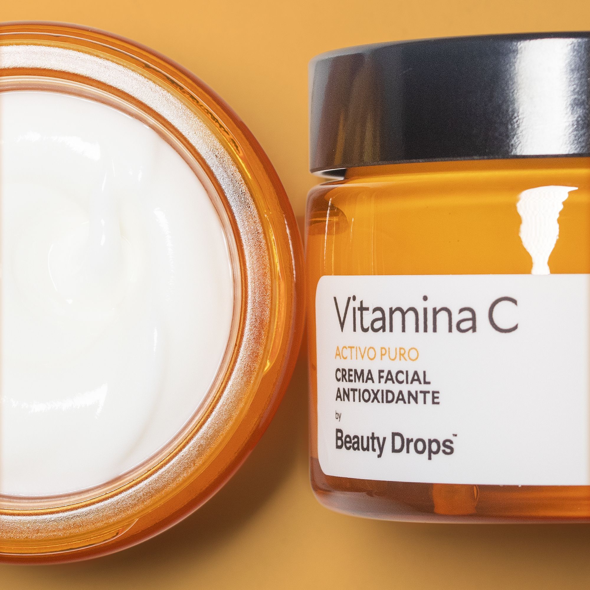 Tīrs C vitamīna un C antioksidantu sejas krēms Sejas mitrinātāji