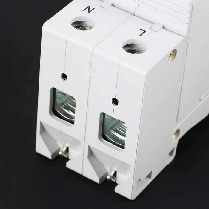 Dispositivo protector contra sobretensiones de 220 V, 2 polos y 40 kA. Protección contra sobretensiones de bajo voltaje para uso doméstico. Modelo YXM8.