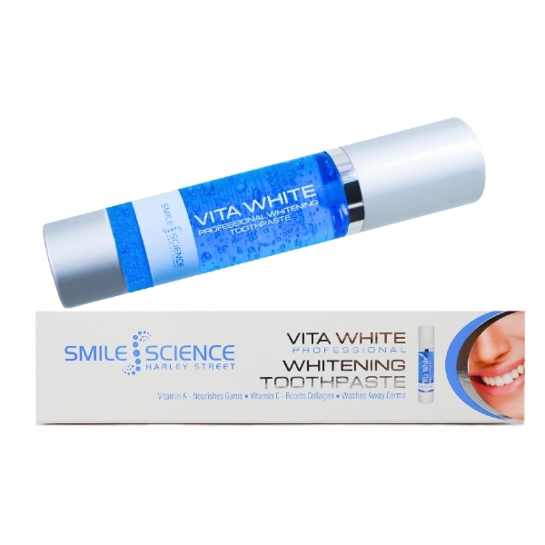 Smile Science Harley Street Vita-White fehérítő fogkrém