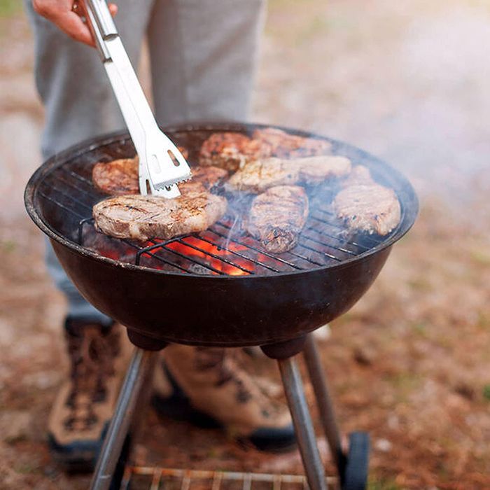 Ensemble professionnel d'ustensiles de barbecue en acier inoxydable avec sac facile à transporter (9 pièces)