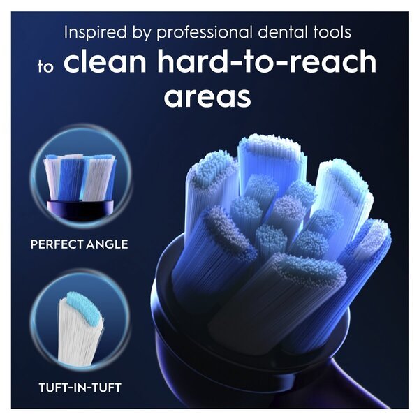 Oral-B iO Ultimate Clean glave četkice<br>crne, 6 komada
