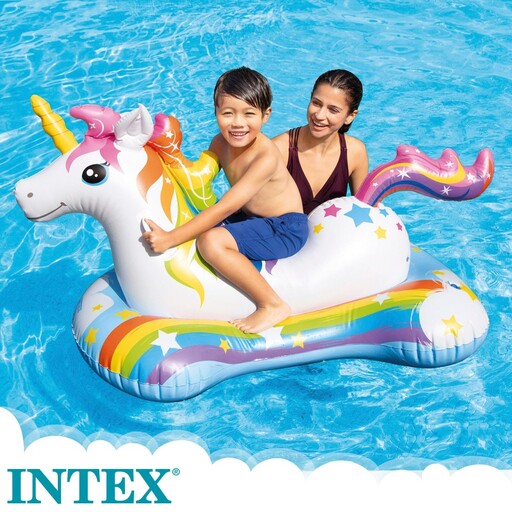  Napihljiva podloga Intex s samorogom za otroke