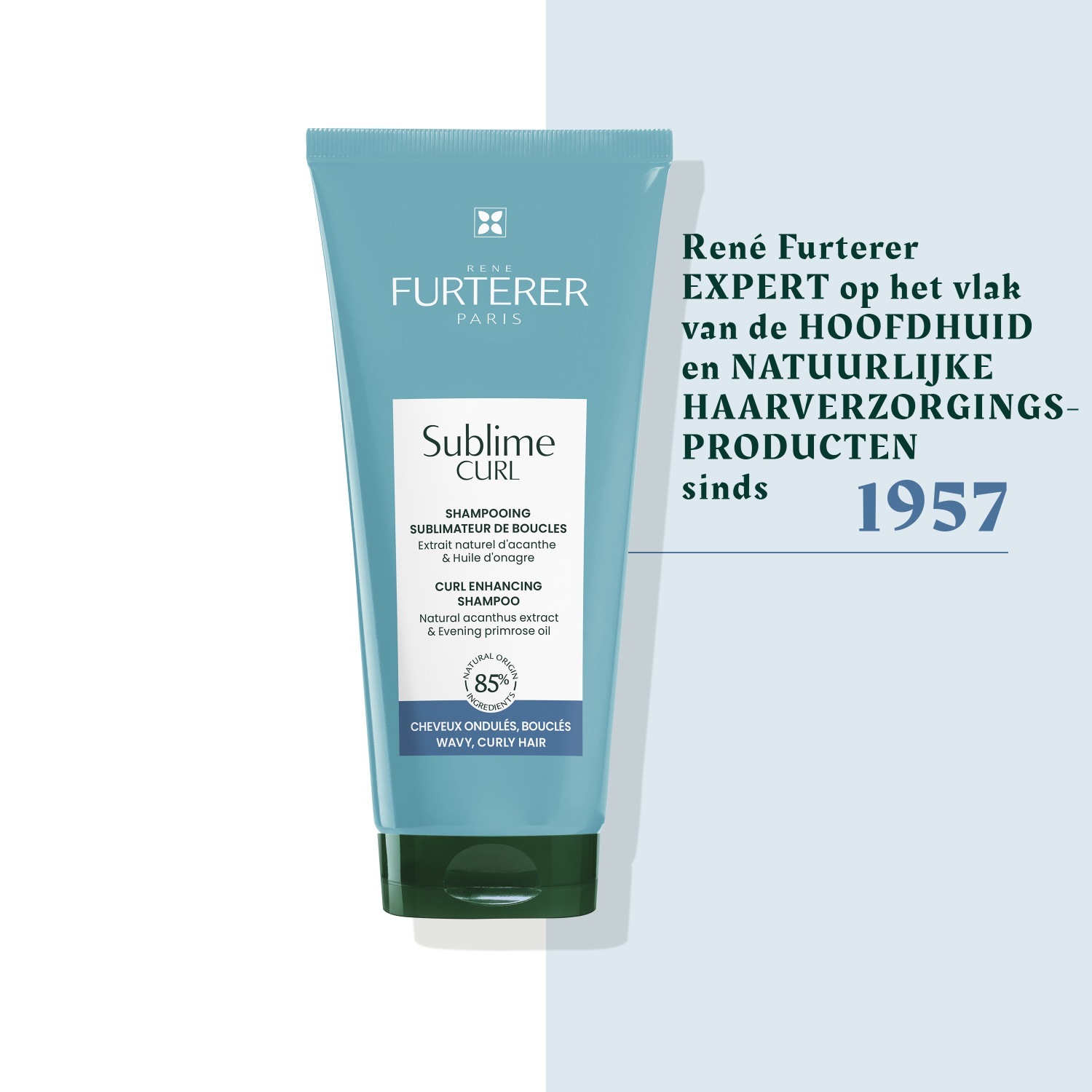 René Furterer Sublime Curl Hair Shampoo - Šampón na zvýraznenie kučier - 200 ml